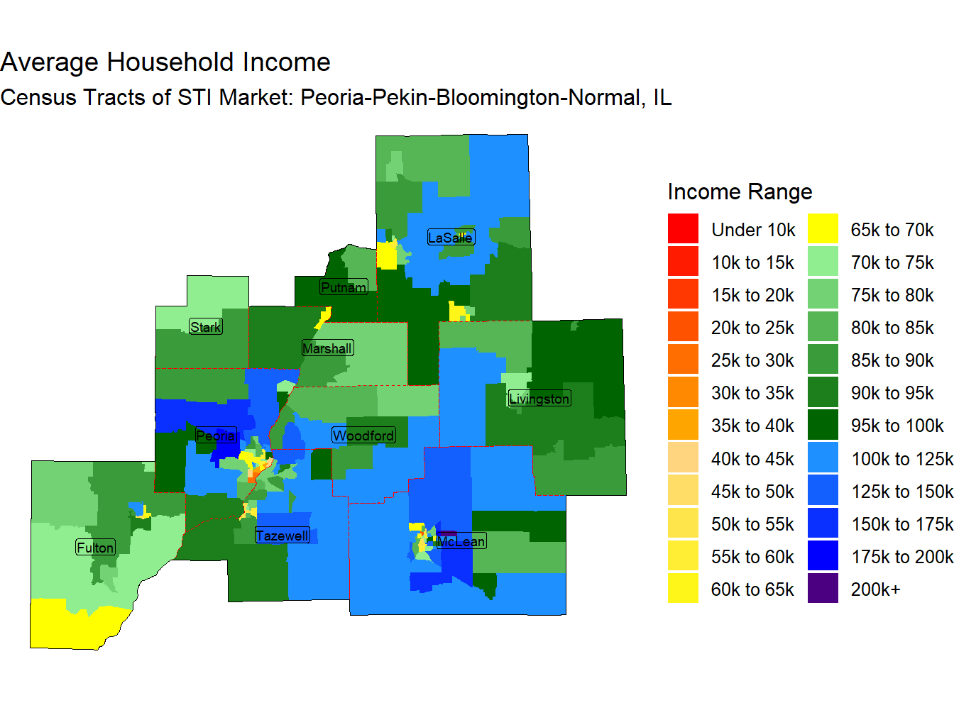 Household Income Thematic