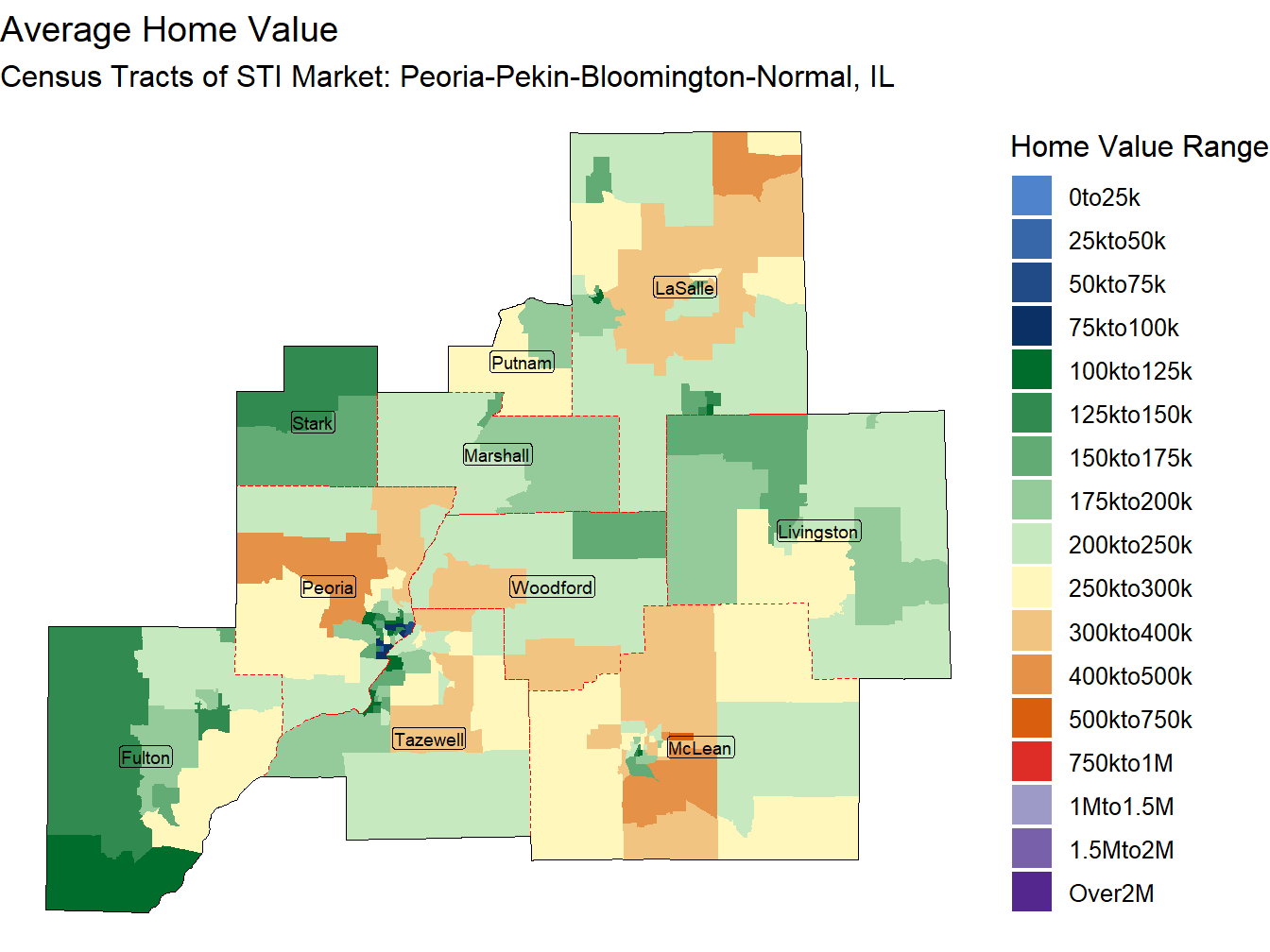 Home Value Thematic