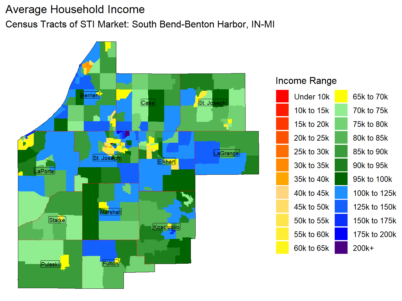 Household Income Thematic