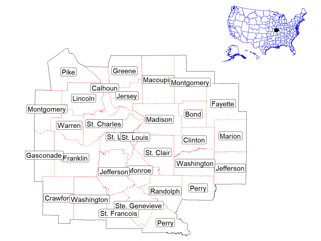 Counties in the Market
