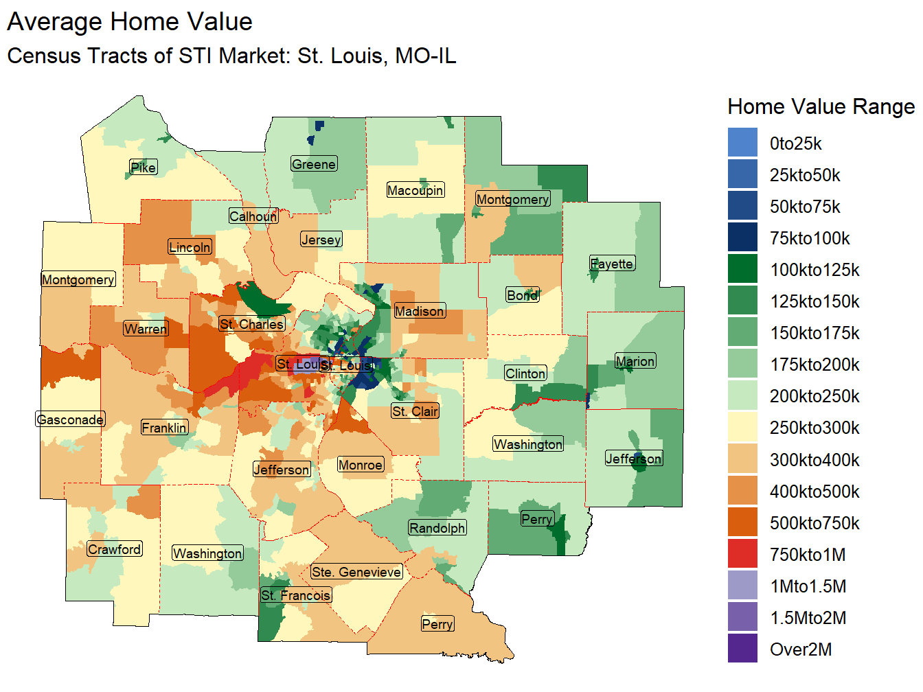 Home Value Thematic