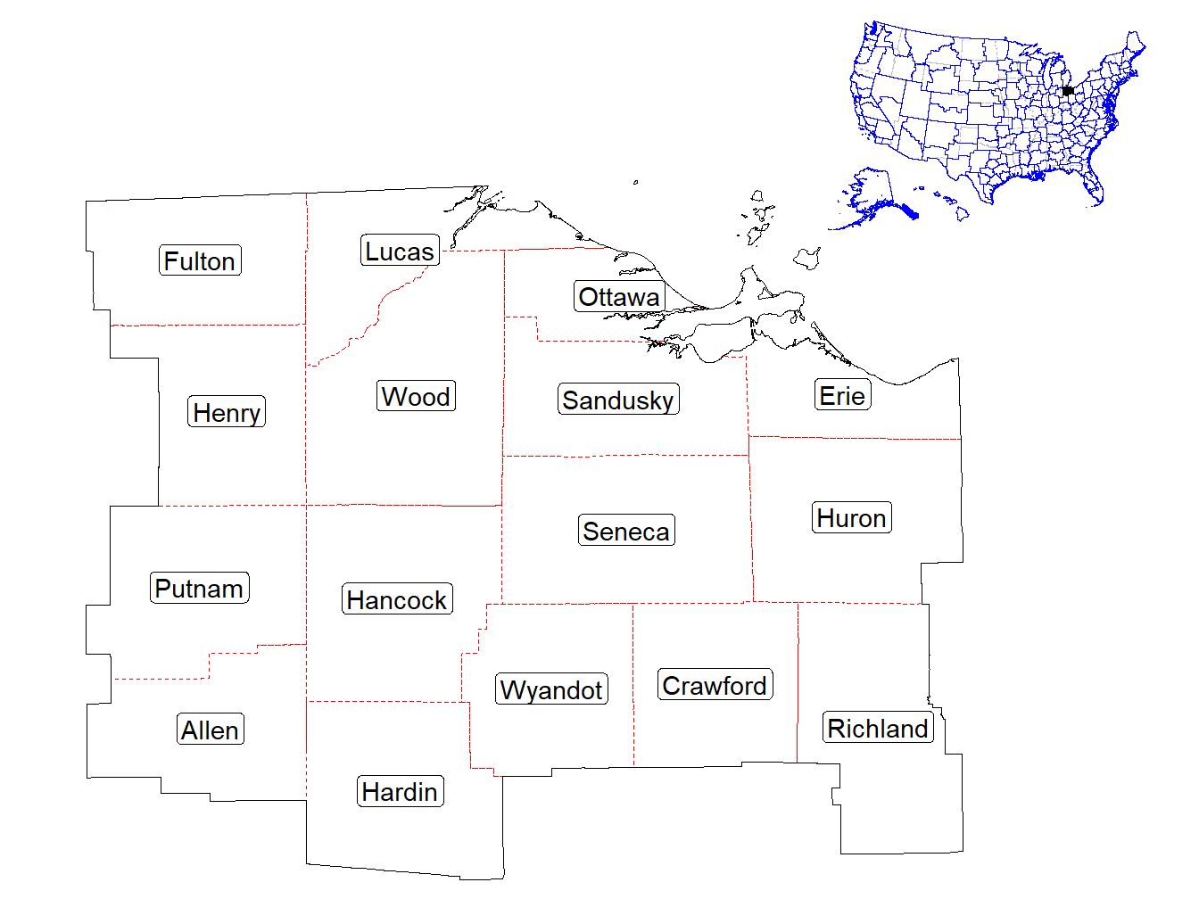 Counties in the Market