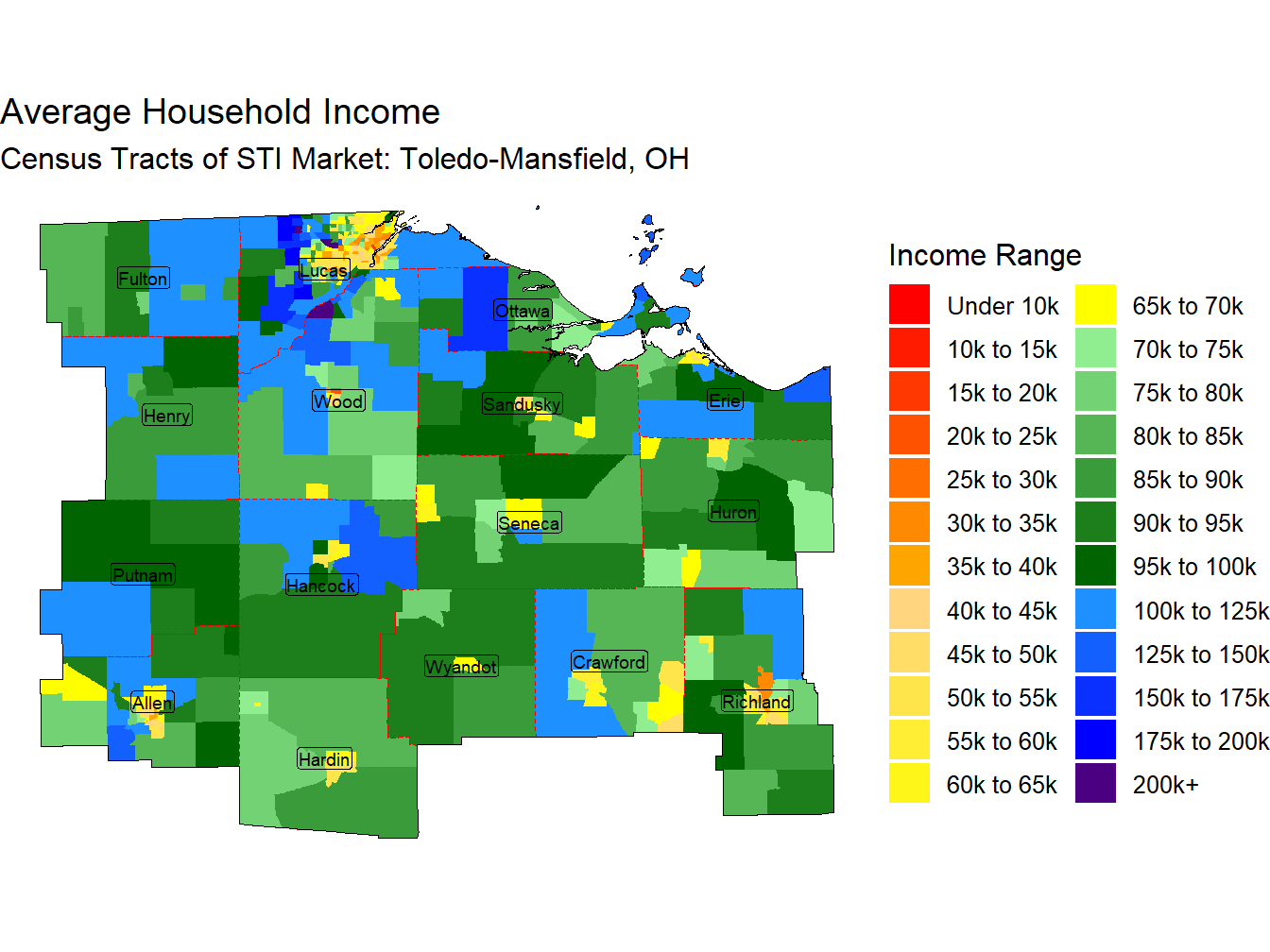 Household Income Thematic