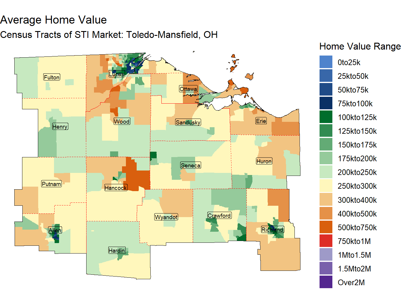 Home Value Thematic