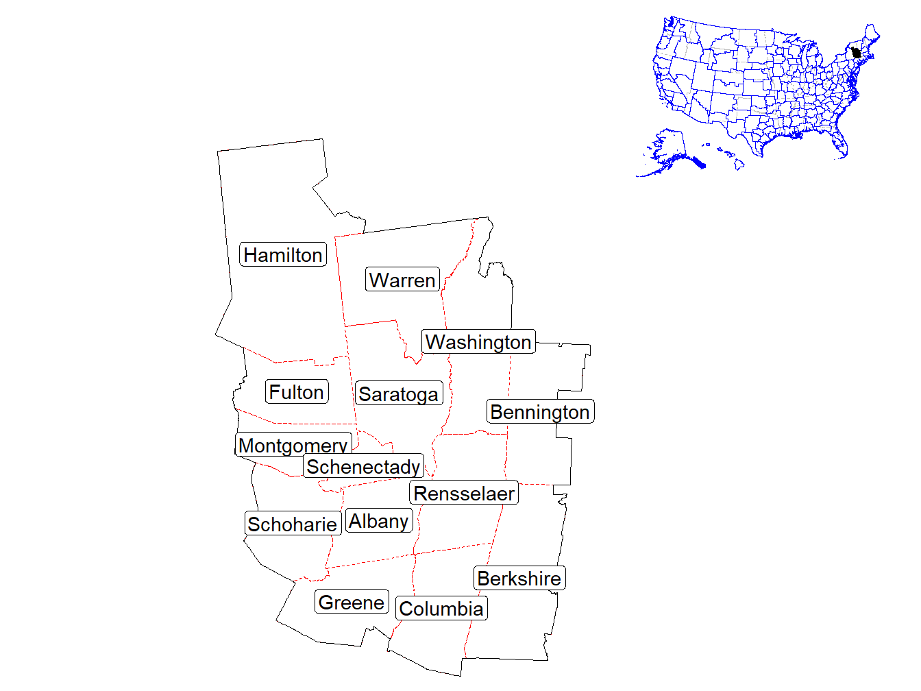 Counties in the Market