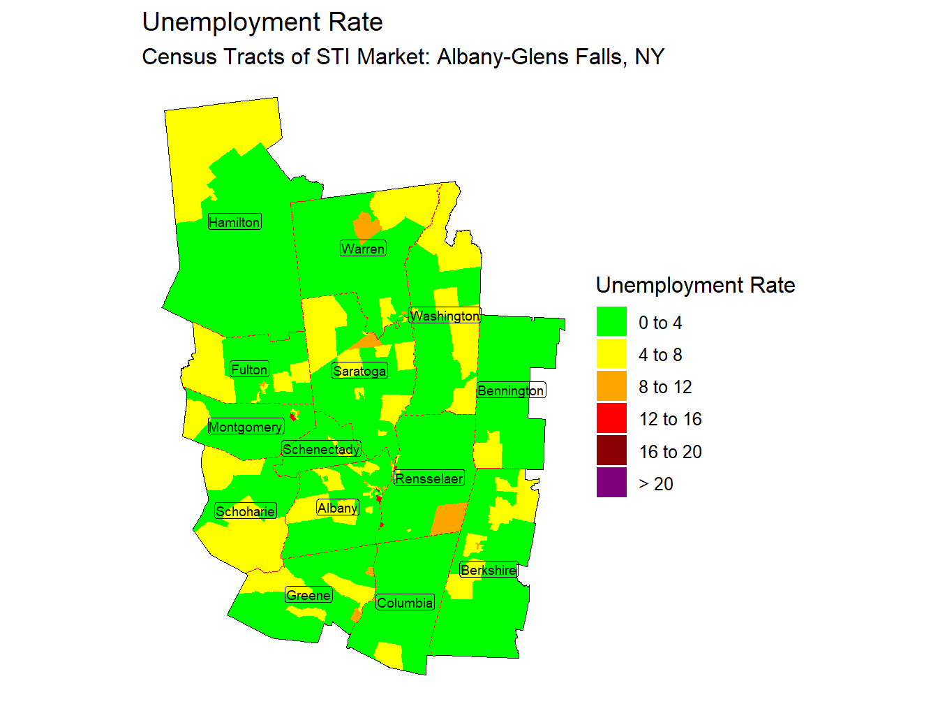 Unemployment Thematic
