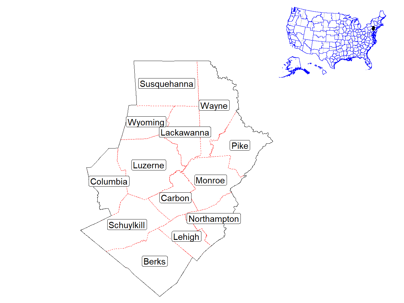 Counties in the Market