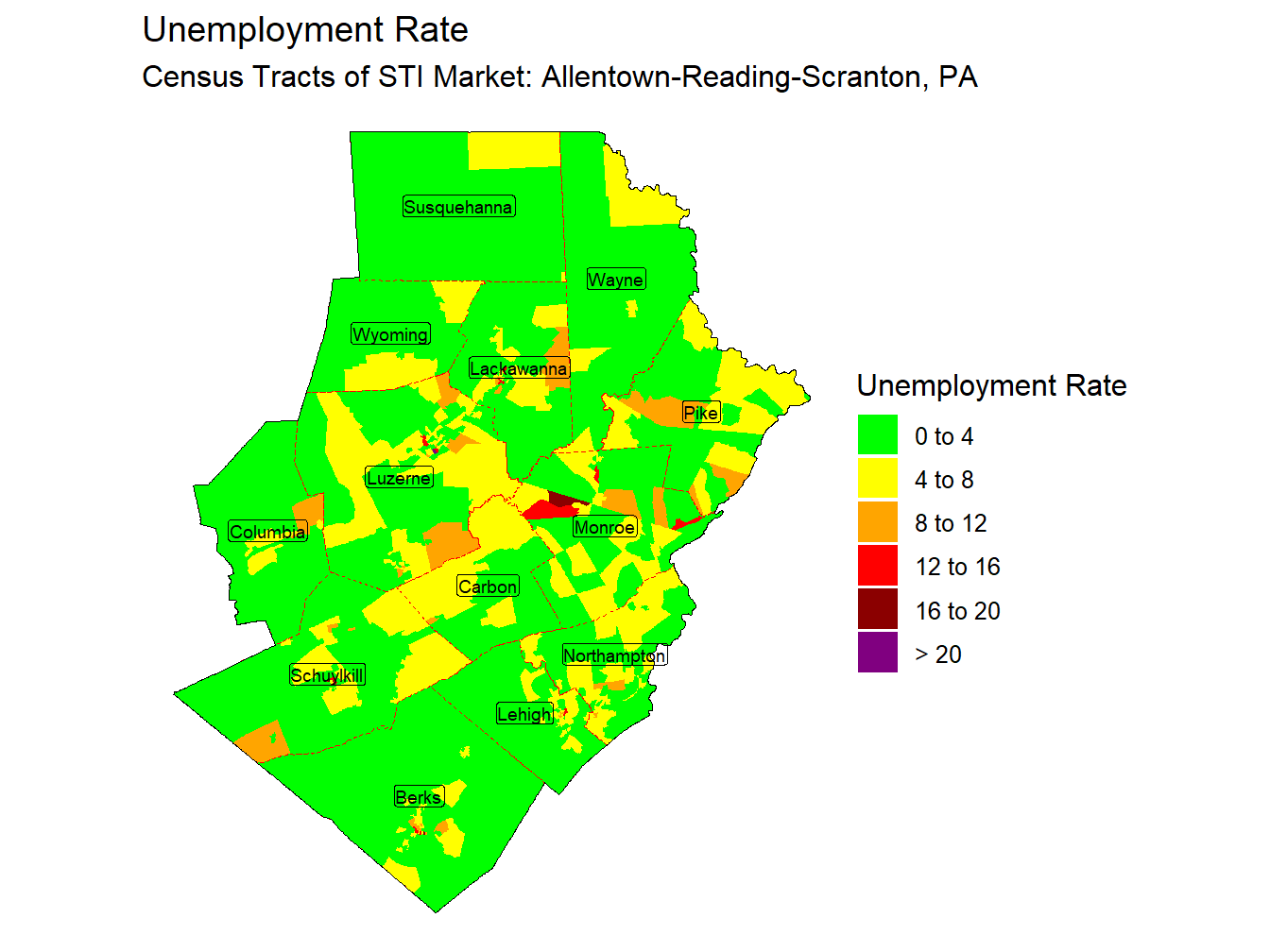 Unemployment Thematic