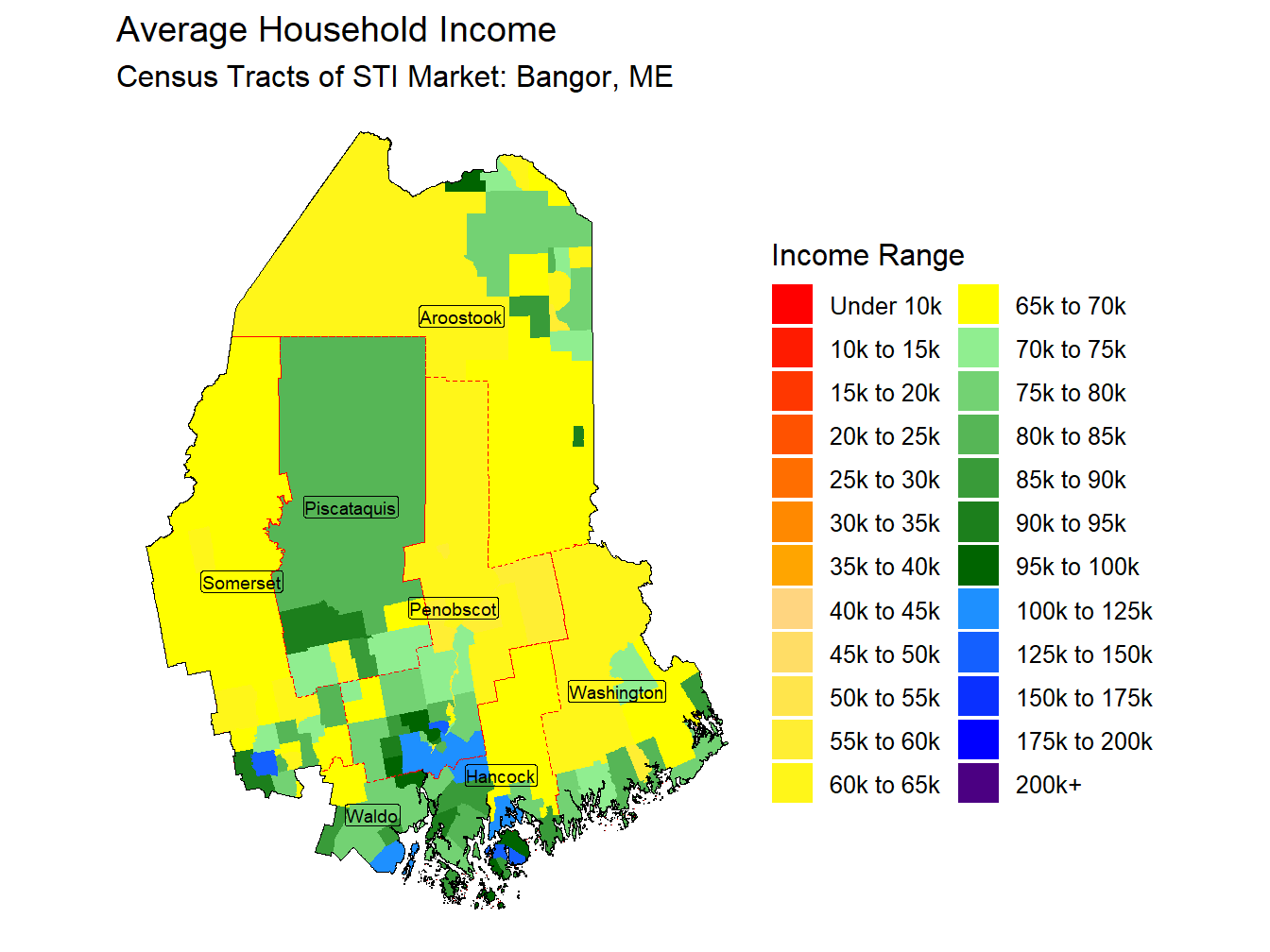 Household Income Thematic