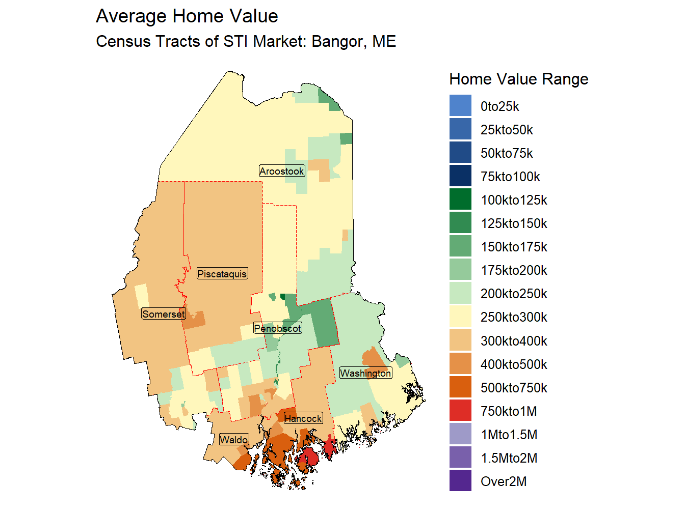 Home Value Thematic