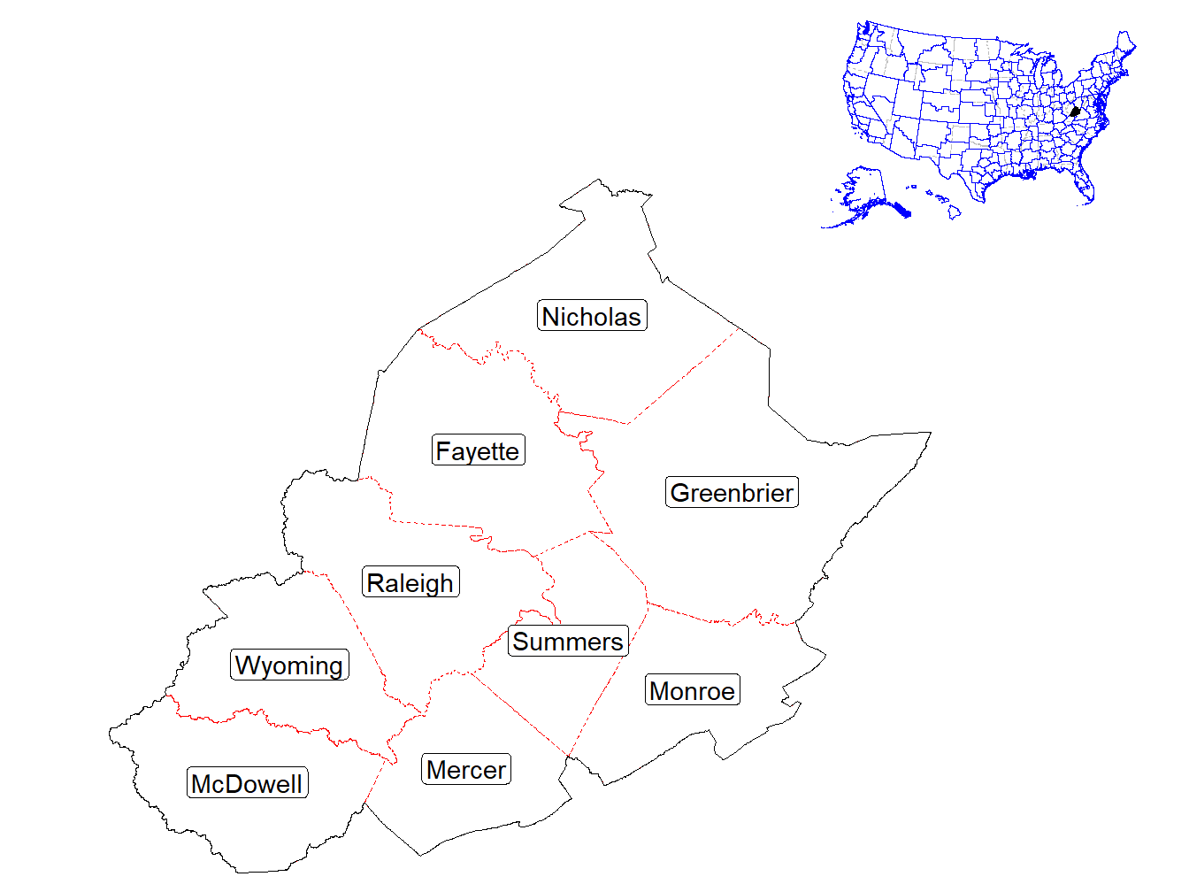 Counties in the Market