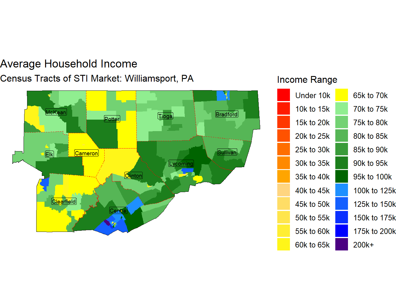 Household Income Thematic