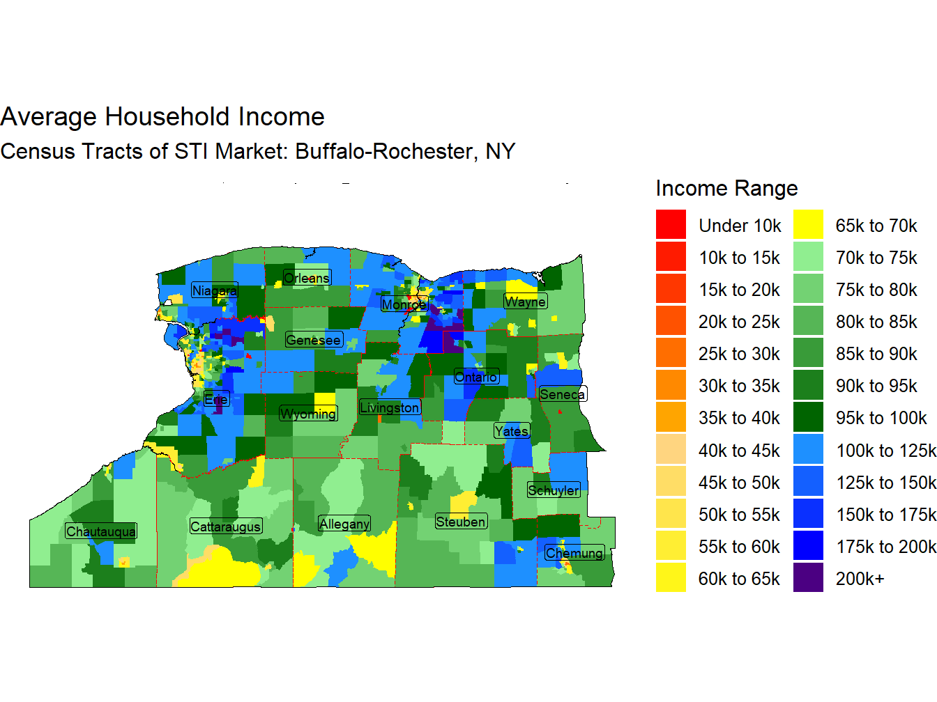 Household Income Thematic