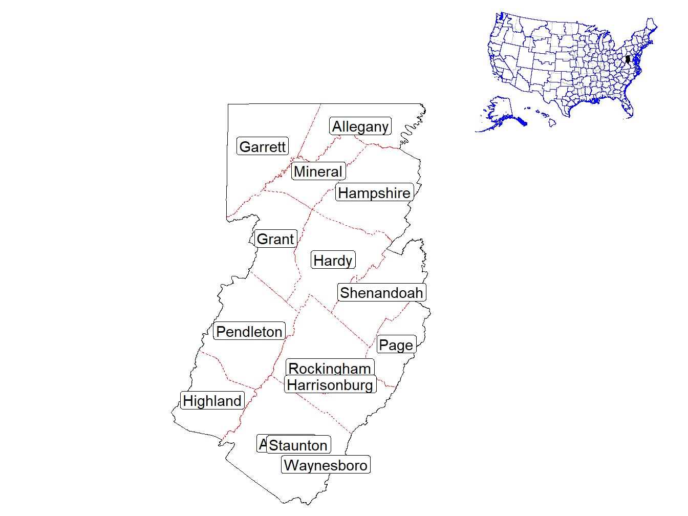 Counties in the Market