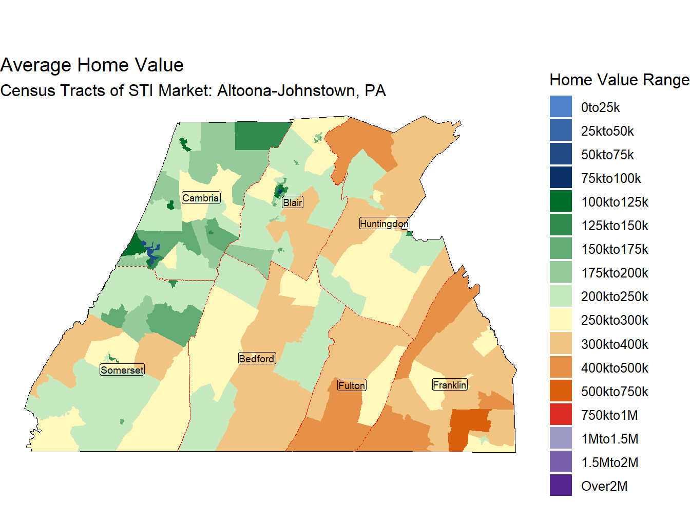 Home Value Thematic