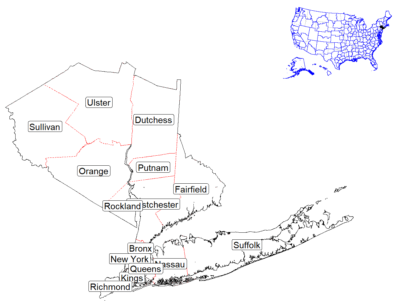 Counties in the Market