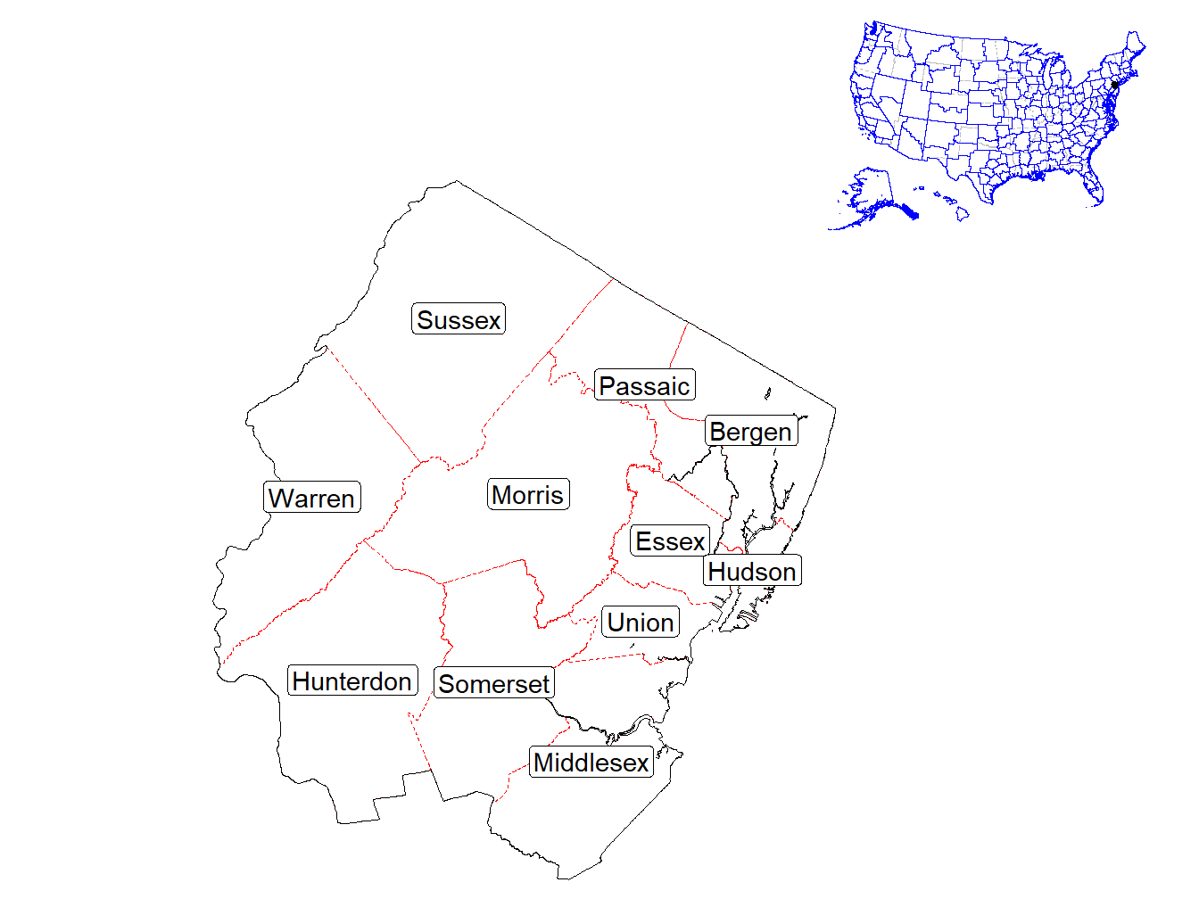 Counties in the Market