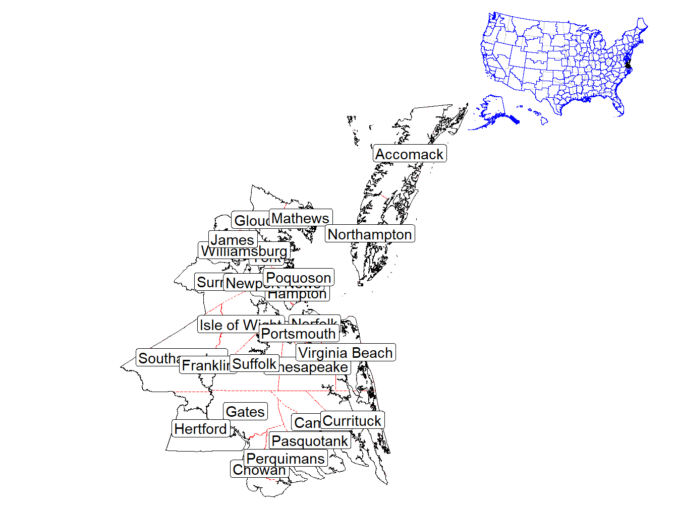 Counties in the Market