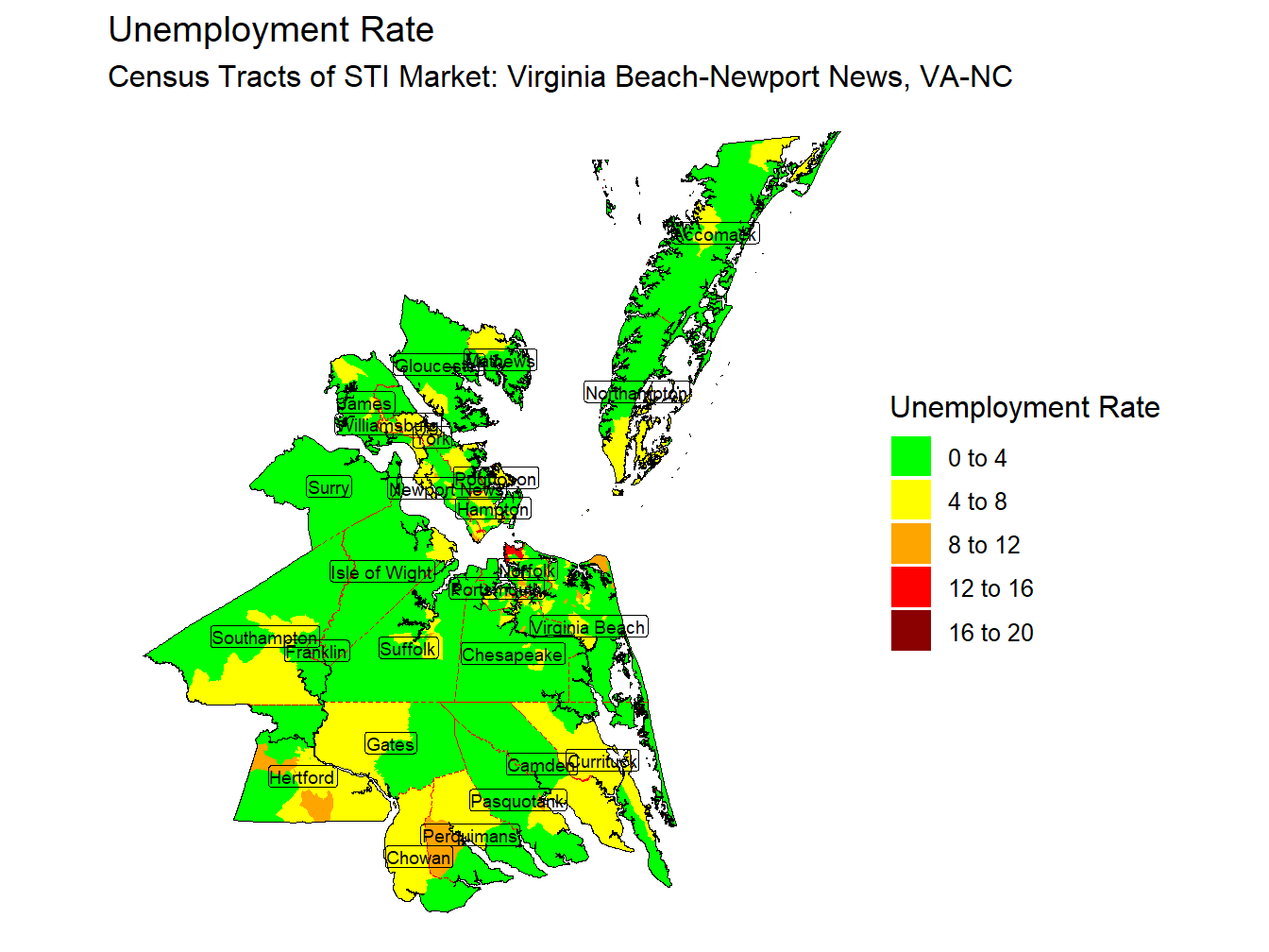 Unemployment Thematic