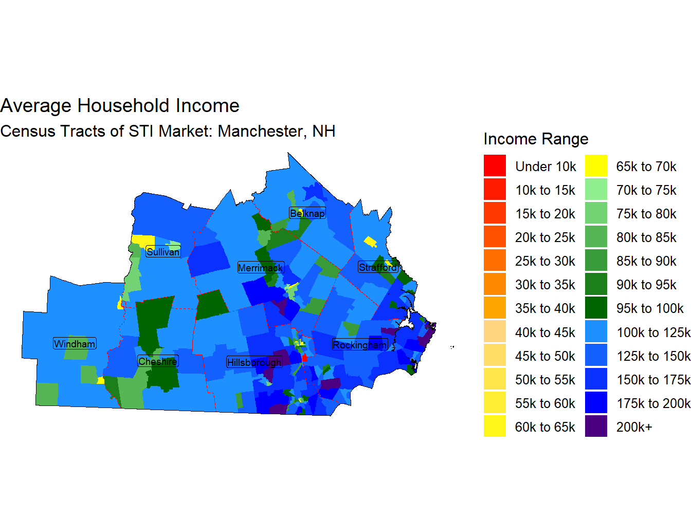 Household Income Thematic