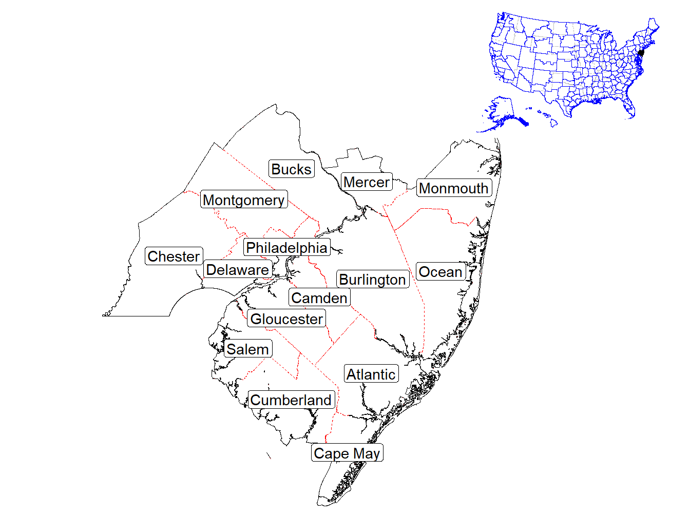 Counties in the Market