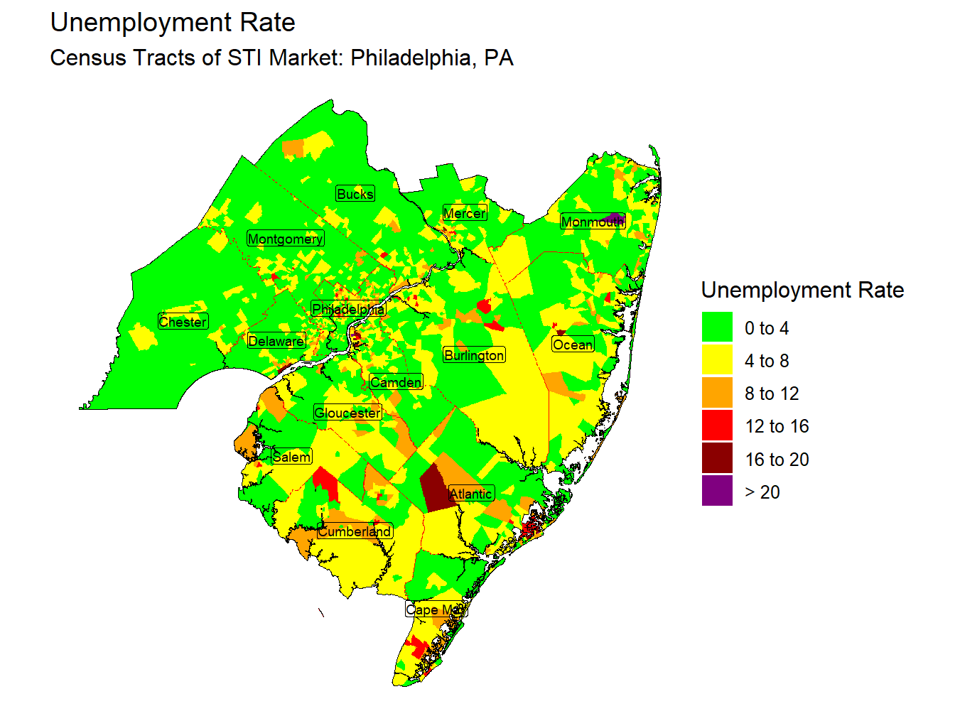 Unemployment Thematic