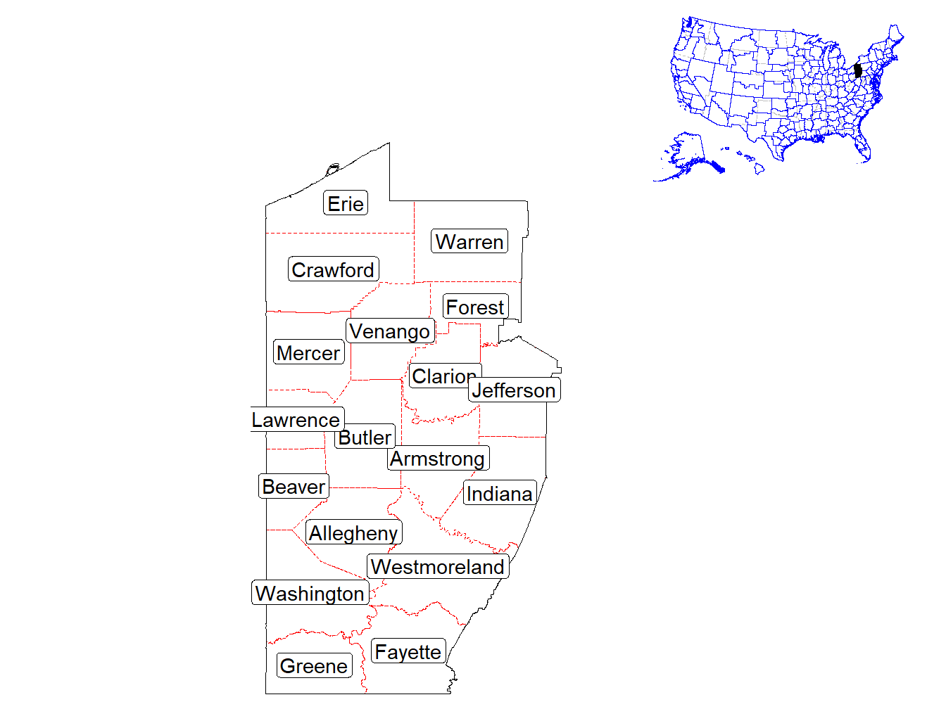 Counties in the Market