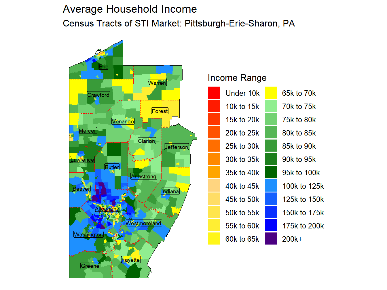 Household Income Thematic