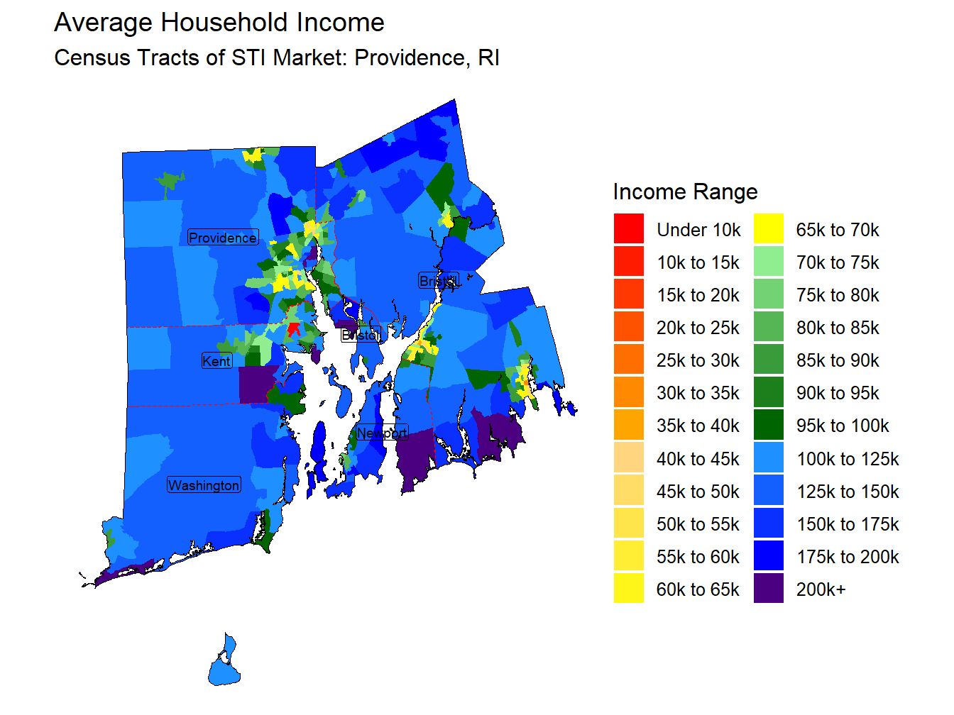 Household Income Thematic