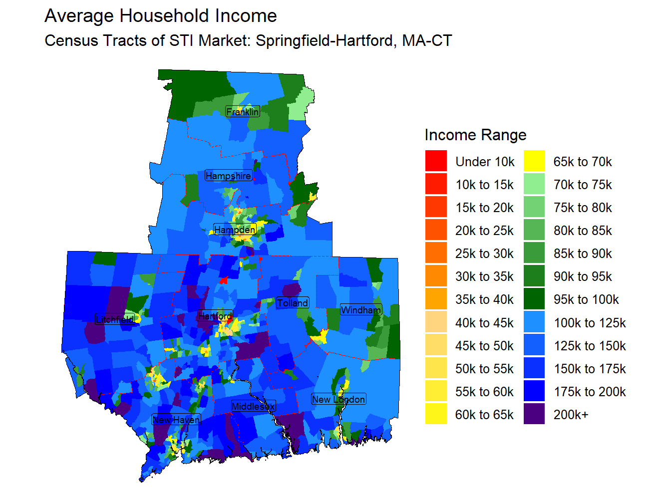 Household Income Thematic