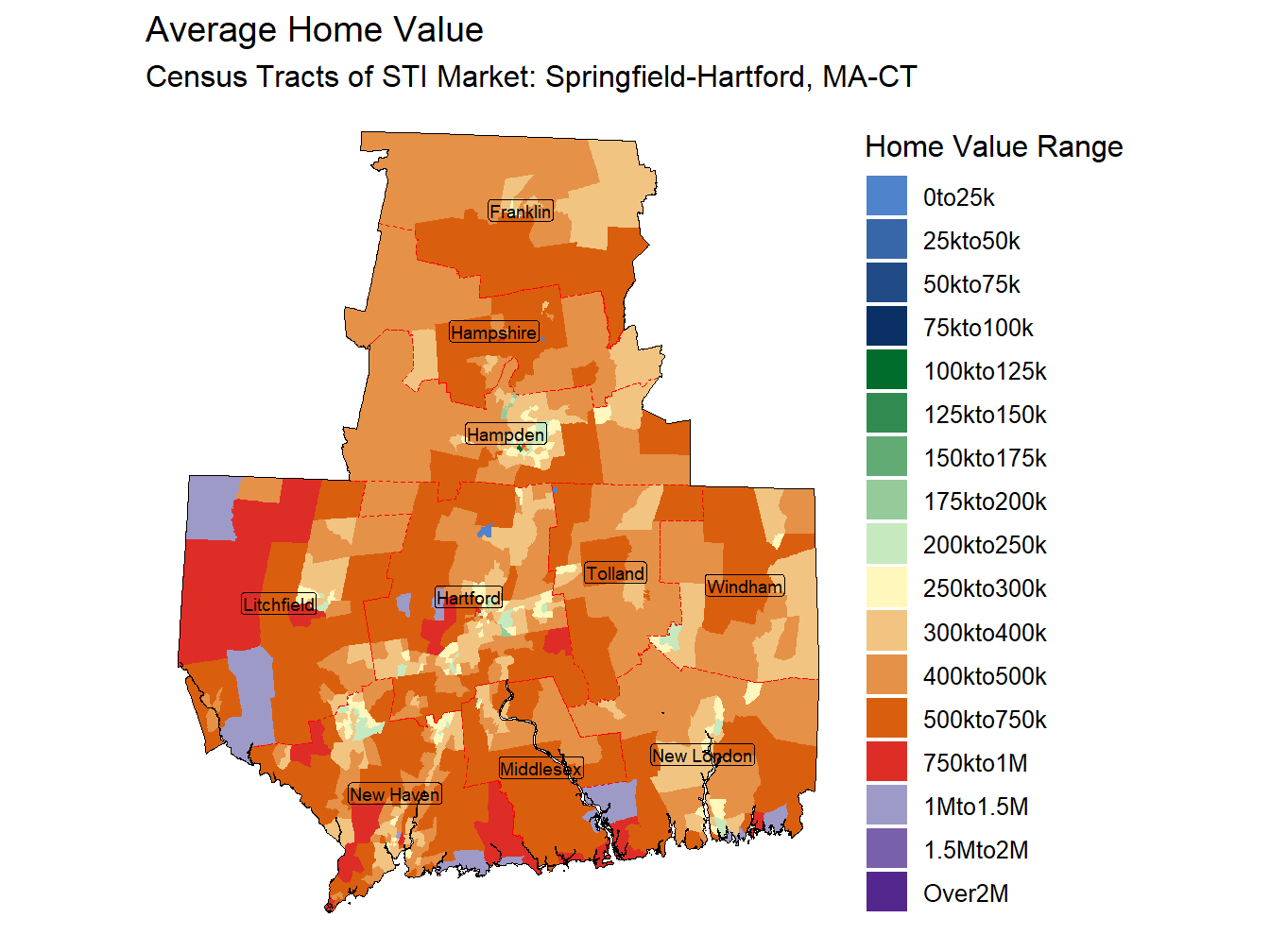 Home Value Thematic