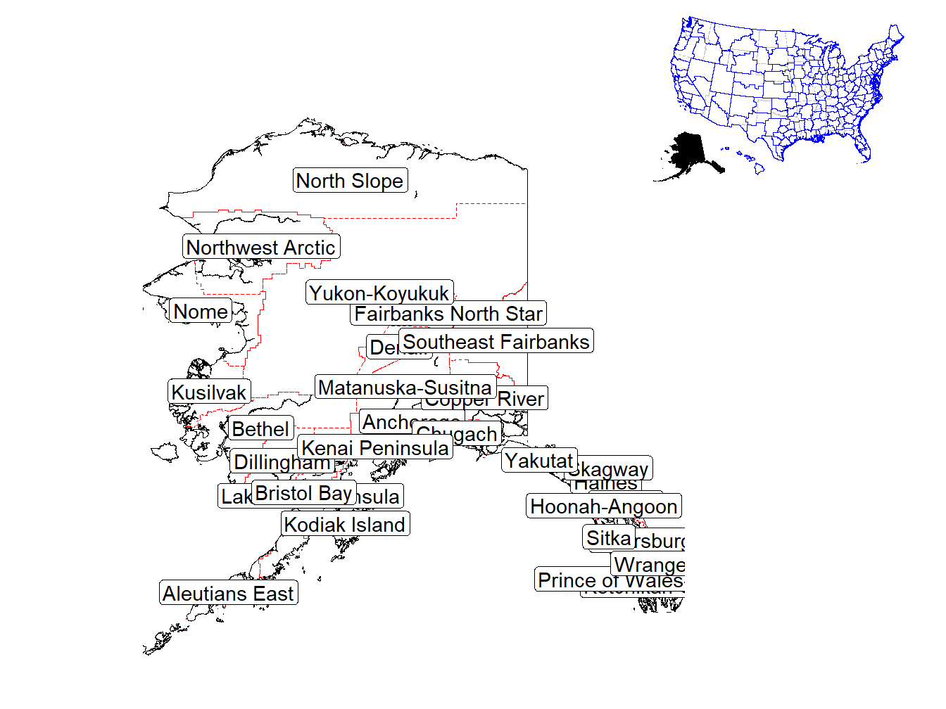 Counties in the Market