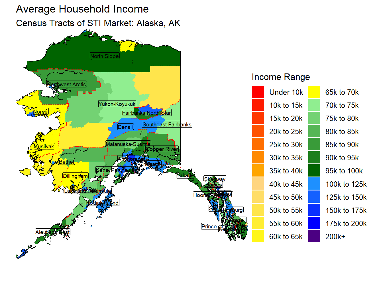 Household Income Thematic