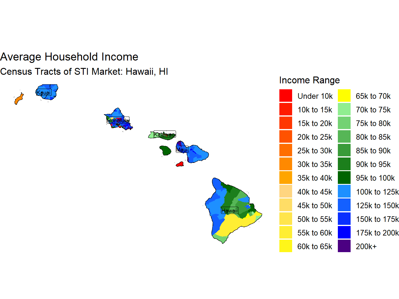 Household Income Thematic