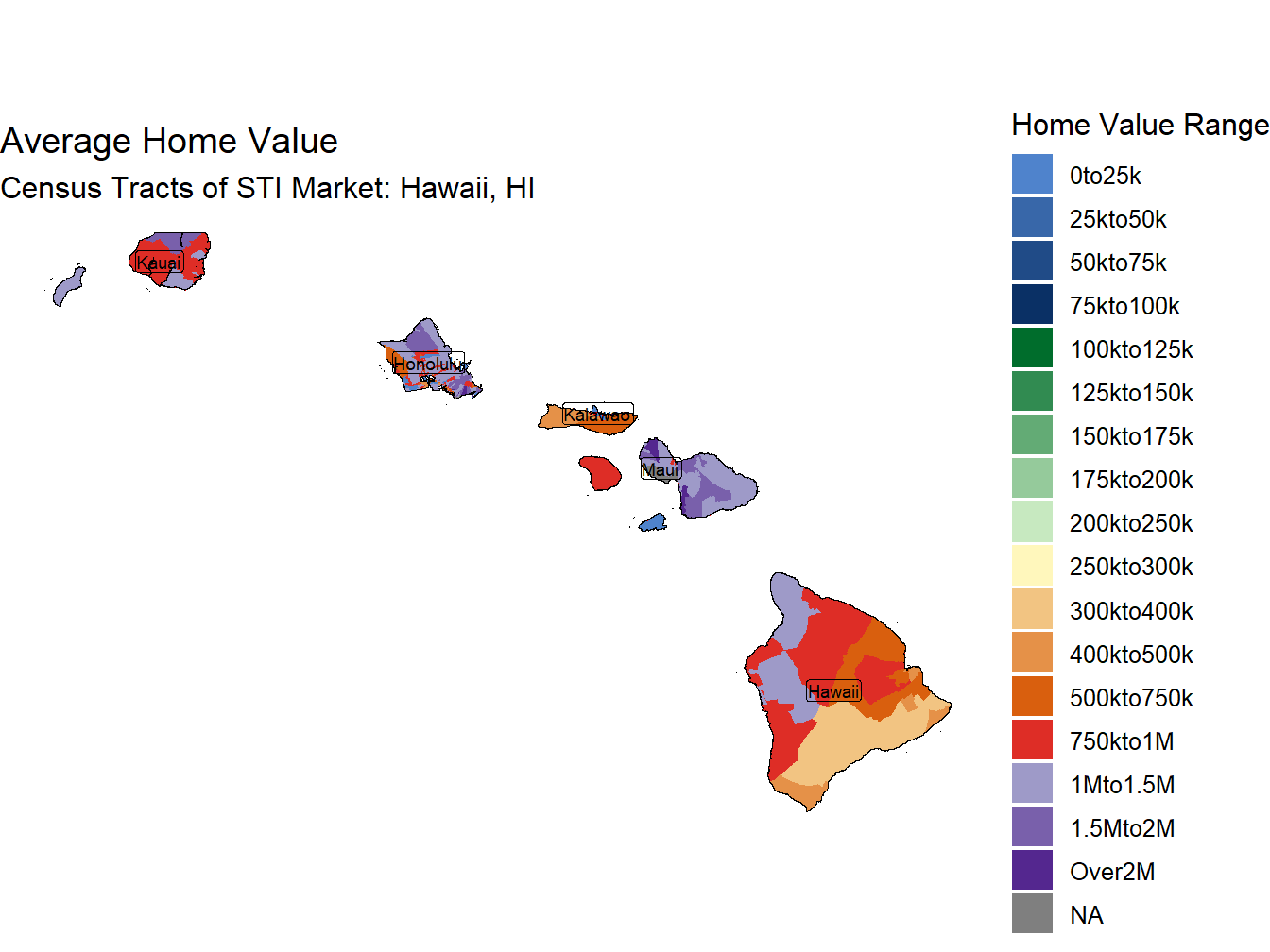Home Value Thematic
