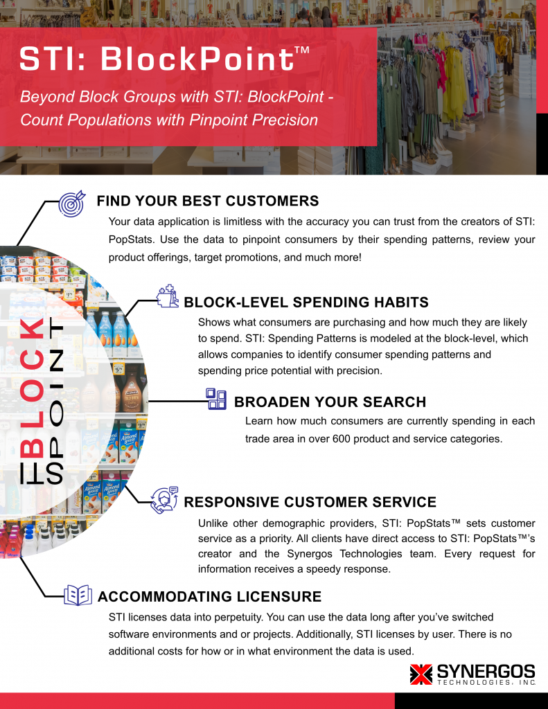 STI: BlockPoint - Accurate Block Level Demographic Data